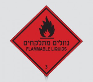 שלט לנוזלים מתלקחים
